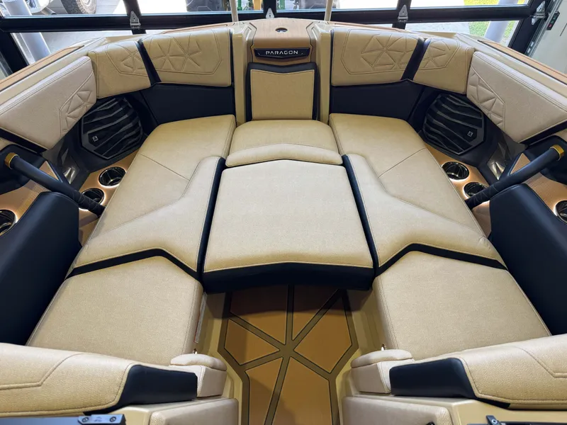 Slide: The Image of Luxurious interior of 2025 Nautique Super Air G23 Paragon. - 30