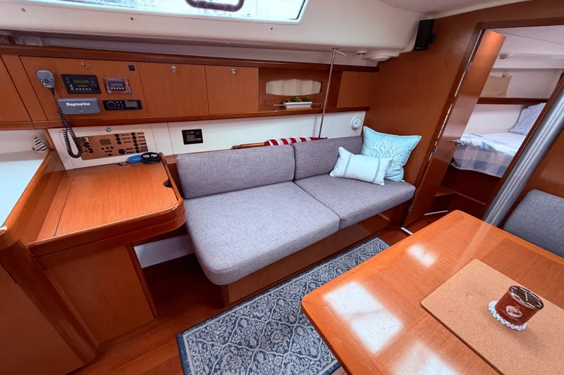 Slide: The Image of View as seen down the companionway - 44