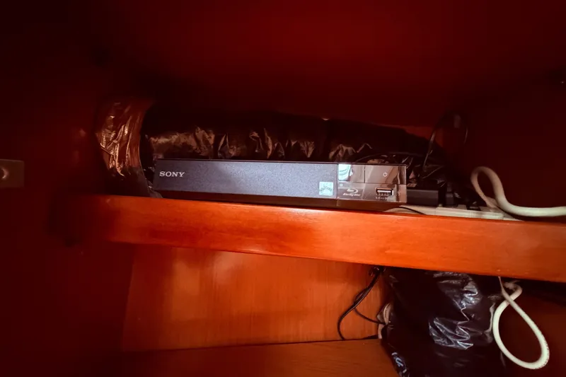 Slide: The Image of Ample closet storage in the aft berth - 74