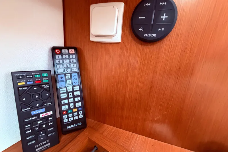 Slide: The Image of TV Remote controls & Fusion audio controls in salon - 87