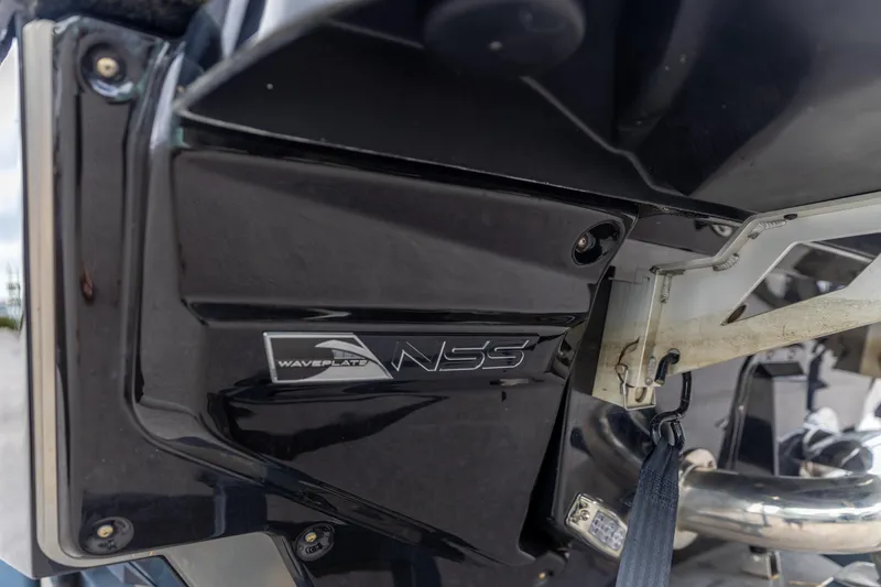 Slide: The Image of 2025 Nautique Super Air Nautique G23 waveplate detail with NSS branding. - 16