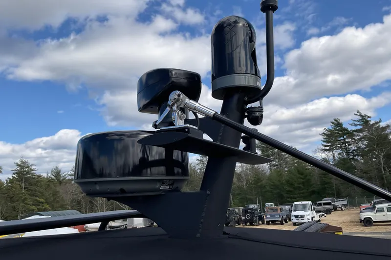 Slide: The Image of Rooftop equipment on 2016 Ocean Marine Craft Amphibious vehicle under cloudy sky. - 25