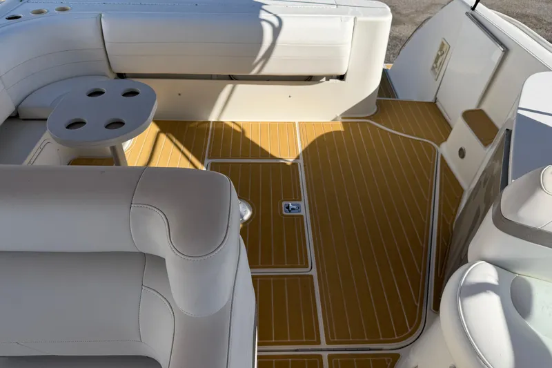 Slide: The Image of Luxury seating and deck of a 2000 Formula 41 Performance Cruiser boat. - 14