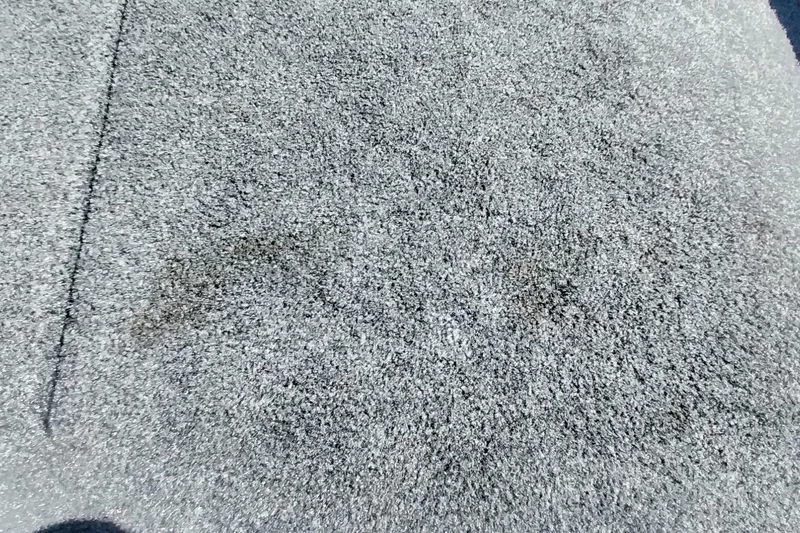 Slide: The Image of Gray textured surface of 2023 Ranger RT198P boat flooring. - 17