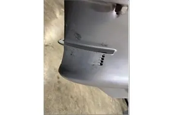 Slide: The Image of 2024 Nitro Z20 XL Pro boat hull detail with visible scratches and wear. - 15