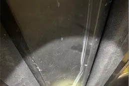 Slide: The Image of 2024 Nitro Z20 XL Pro interior detail with visible wear and scratches. - 2