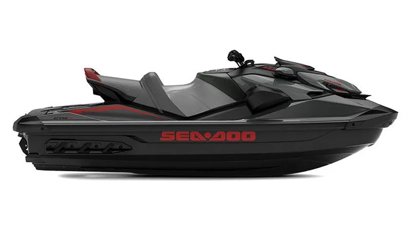The Image of 2024 Sea-Doo GTR-X 300 iBR with sound system, black and red. - 1