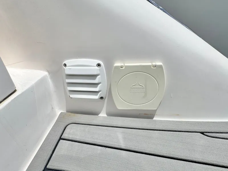 Slide: The Image of L'acqua Royale LR280 boat shower and vent, 2024 model. - 10