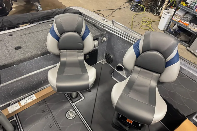 Slide: The Image of 2026 Nitro ZV19 Sport Pro boat seats in a sleek, modern design. - 9