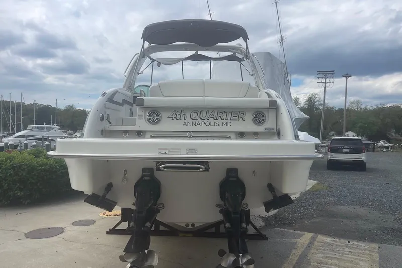 Slide: The Image of 2016 Formula 310 Bowrider boat docked in Annapolis, MD marina. - 2