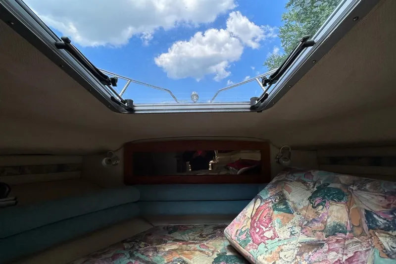Slide: The Image of Interior of Chaparral Signature 310 yacht, view through skylight. - 21