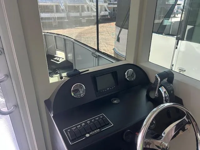 Slide: The Image of Control panel of 2023 Adonia Ovation Shared Ownership Trip 5 boat. - 10