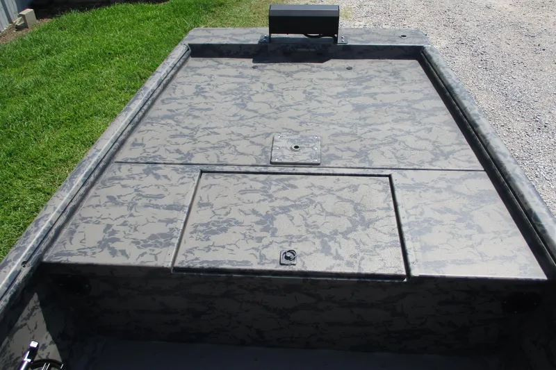 Slide: The Image of 2026 Gator Tail 1754 Extreme boat with camouflage deck pattern. - 4