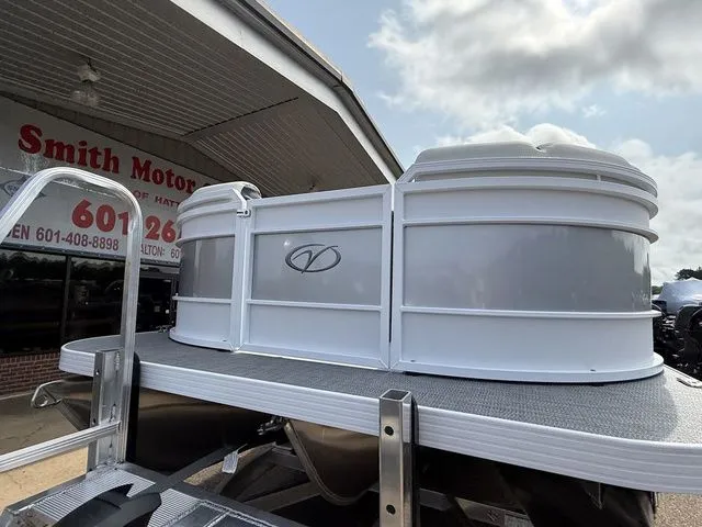 Slide: The Image of 2026 Veranda Vr235rcp pontoon boat at Smith Motors. - 3