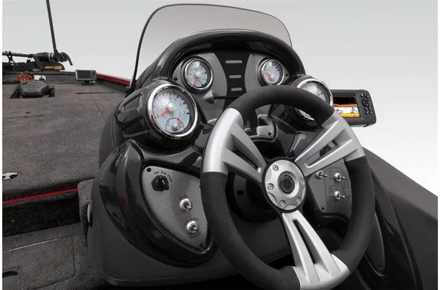 Slide: The Image of Dashboard of the 2021 Tracker Pro Team 190 TX Tournament Ed. - 23