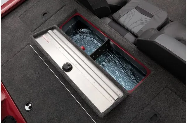 Slide: The Image of Interior view of 2021 Tracker Pro Team 190 TX with livewell. - 31