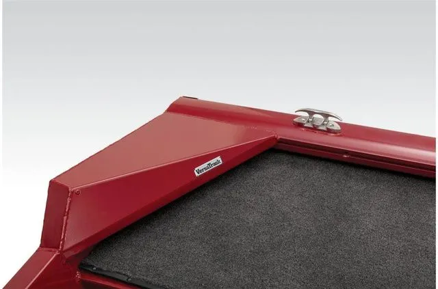 Slide: The Image of Red Tracker Pro Team 190 TX boat, 2021 model, with grey carpet. - 35