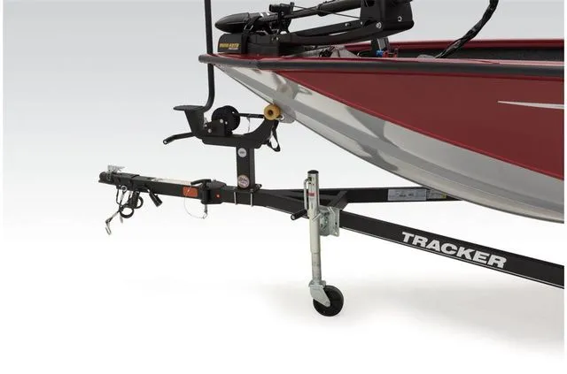 Slide: The Image of 2021 Tracker Pro Team 190 TX boat on trailer. - 39