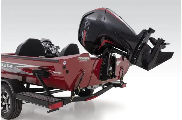 Slide: The Image of 2021 Tracker Pro Team 190 TX boat with outboard motor. - 43