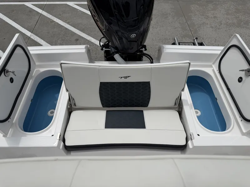 Slide: The Image of Rear view of 2026 Tidewater 2210 Carolina Bay boat. - 17