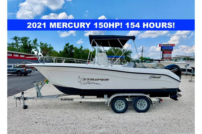 The Image of 2003 Seaswirl Striper 2101 CC boat with 2021 Mercury 150HP engine, 154 hours. - 0