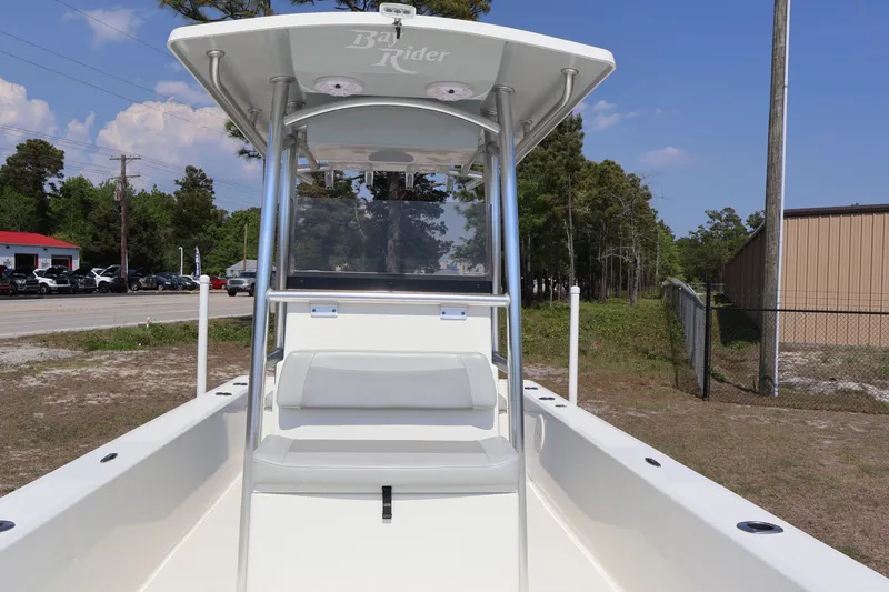 Slide: The Image of 2020 KenCraft F2460 BAY RIDER boat with T-top and seating. - 9