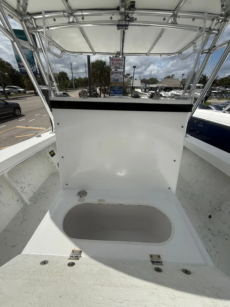 Slide: The Image of Interior view of a 2021 C-Hawk Center Console 29 boat. - 5