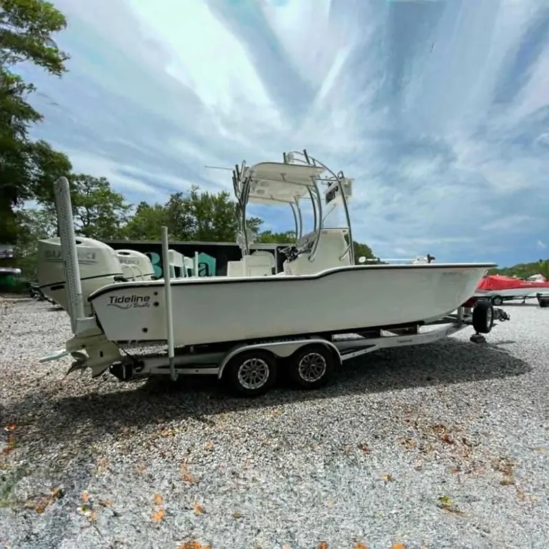Slide: The Image of 2019 Tideline 235 Hybrid - Twin Suzuki 175s - Joystick & Tower - 3