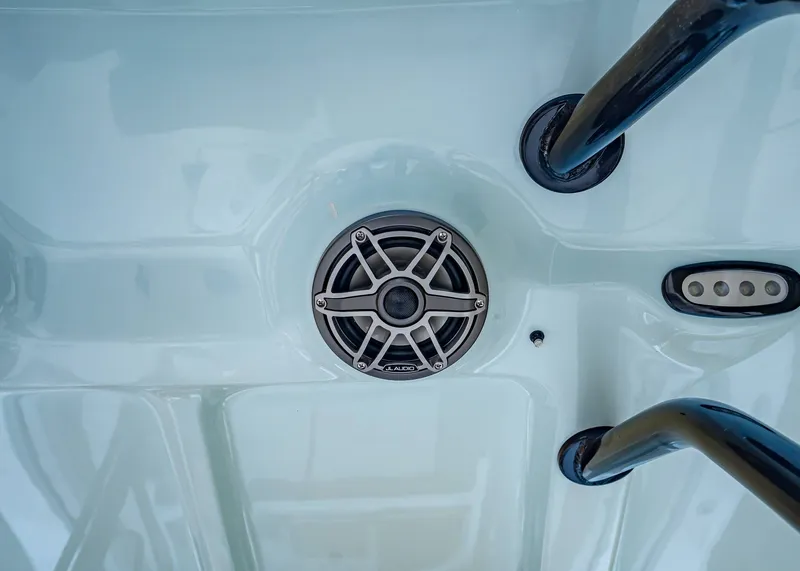 Slide: The Image of Speaker on Sea Hunt ULTRA 285CB boat, model year 2026. - 21