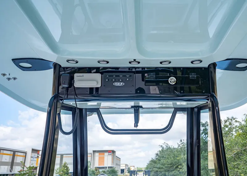 Slide: The Image of Interior view of Sea Hunt ULTRA 285CB 2026 with Garmin equipment. - 22