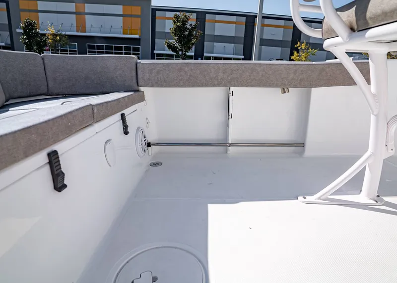 Slide: The Image of Interior of Sea Hunt Ultra 229 boat, model year 2026. - 10