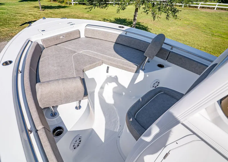 Slide: The Image of Interior of Sea Hunt Ultra 229 boat, model year 2026. - 21