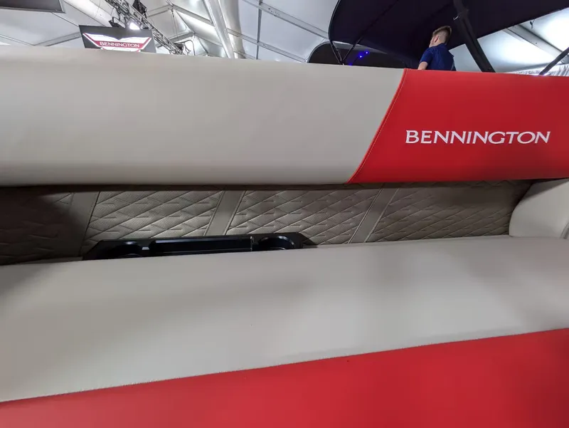 Slide: The Image of Bennington 23 SSR 2027, luxurious red and beige upholstery. - 11