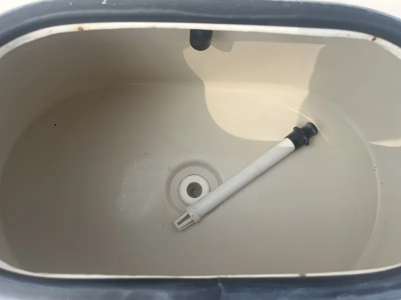 Slide: The Image of Interior view of a 2008 Pathfinder 2200 boat tank. - 13