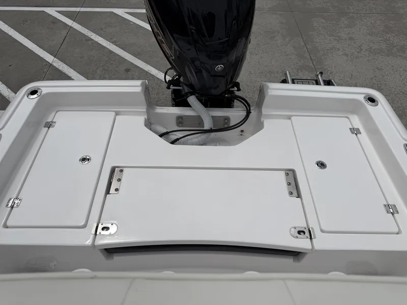 Slide: The Image of Rear view of 2026 Tidewater 2210 Carolina Bay boat. - 16