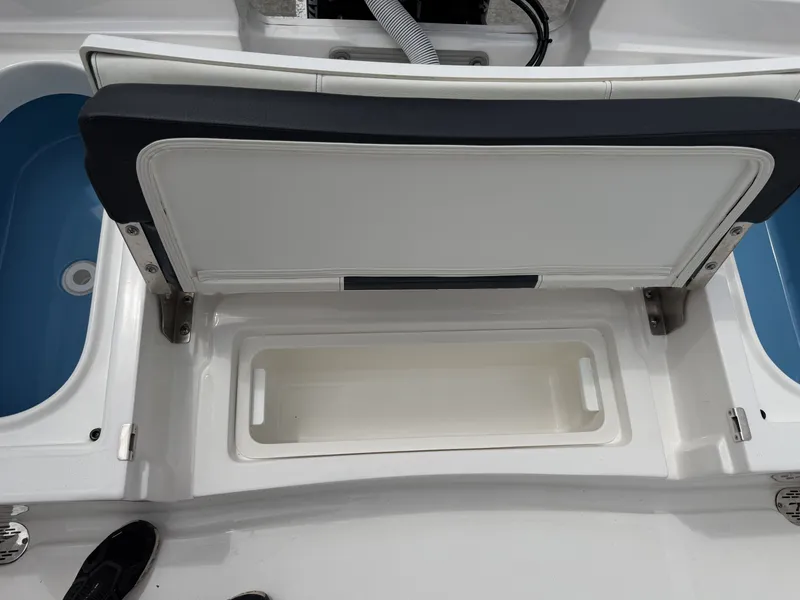 Slide: The Image of Interior view of 2026 Tidewater 2210 Carolina Bay boat. - 18