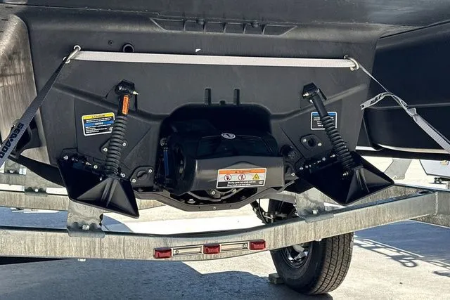 Slide: The Image of Underside of a 2026 Sea-Doo PB SWT FISH 21 300 GN AUD GAL 26. - 27