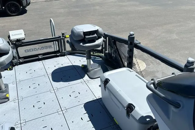 Slide: The Image of Interior view of a 2026 Sea-Doo PB SWT FISH 21 300 GN. - 39