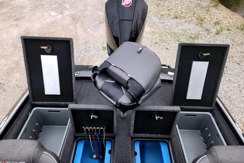 Slide: The Image of Interior view of 2022 Nitro Z19 Pro with storage and seat. - 11