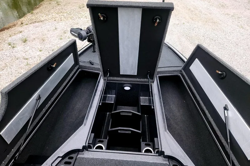 Slide: The Image of Interior view of 2022 Nitro Z19 Pro with open storage compartments. - 6