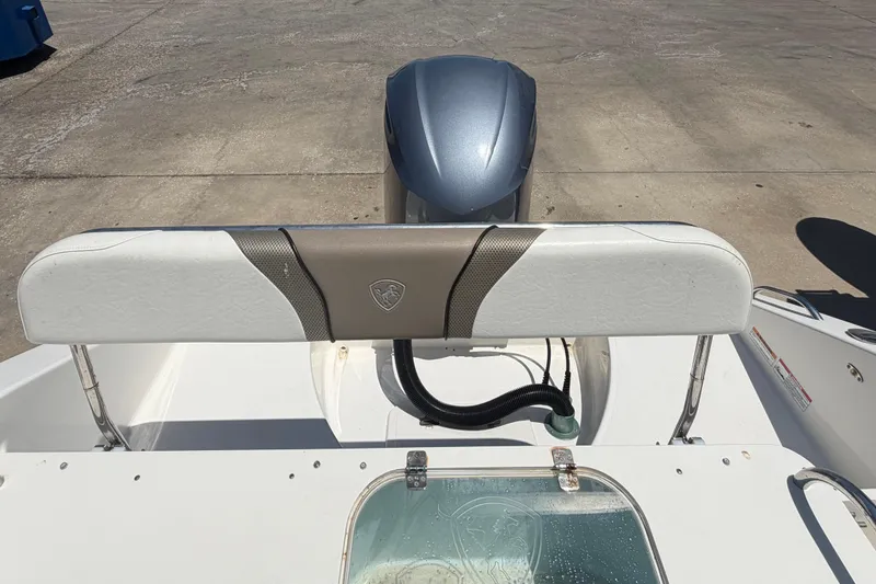 Slide: The Image of 2016 Century 2301 Center Console boat with engine and seating view. - 75