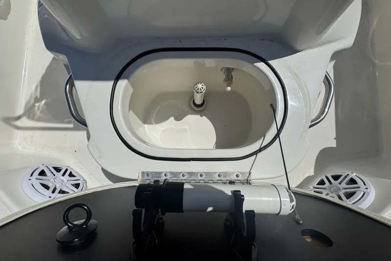 Slide: The Image of Interior view of a 2017 NauticStar 211 Angler boat. - 9