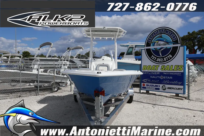Slide: The Image of 2026 ALK2 Powerboats 22 CRS displayed at Antonietti Marine boat sales. - 3