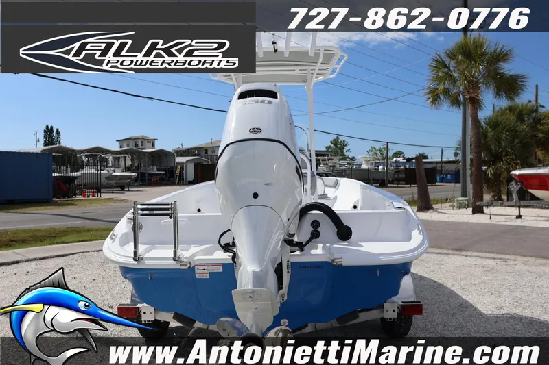 The Image of 2026 ALK2 Powerboats 22 CRS displayed at Antonietti Marine dealership. - 6