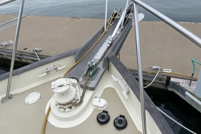 Slide: The Image of Custom Holland Wesmac-Foley Flybridge Cruiser 1988 - 57