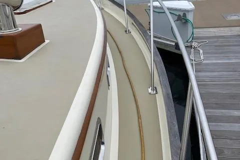 Slide: The Image of Custom Holland Wesmac-Foley Flybridge Cruiser 1988 - 58