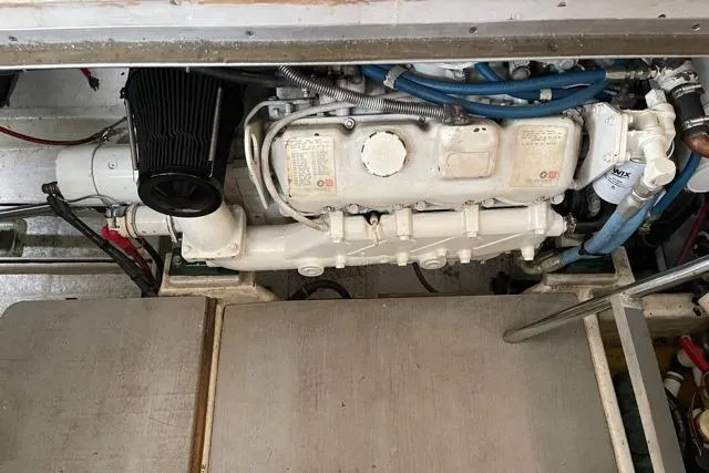 Slide: The Image of Custom Holland Wesmac-Foley Flybridge Cruiser 1988 - 79