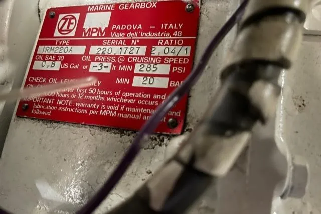 Slide: The Image of Custom Holland Wesmac-Foley Flybridge Cruiser 1988 - 87