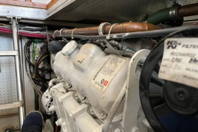 Slide: The Image of Custom Holland Wesmac-Foley Flybridge Cruiser 1988 - 89