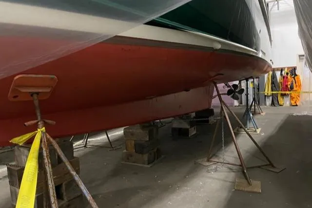 Slide: The Image of Custom Holland Wesmac-Foley Flybridge Cruiser 1988 - 94